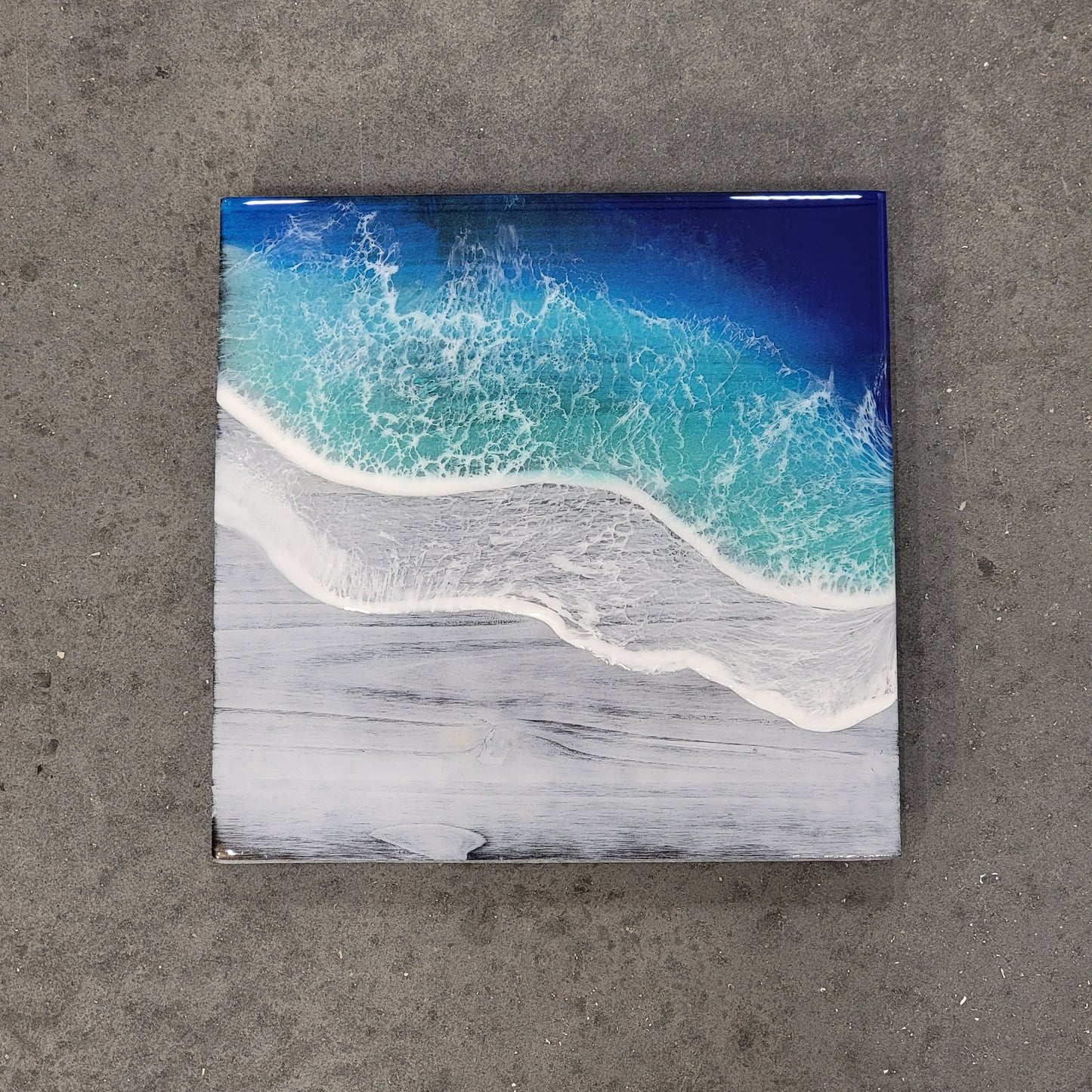 Beach Decor Wall Art #4 - Epoxy Resin Beach Decor