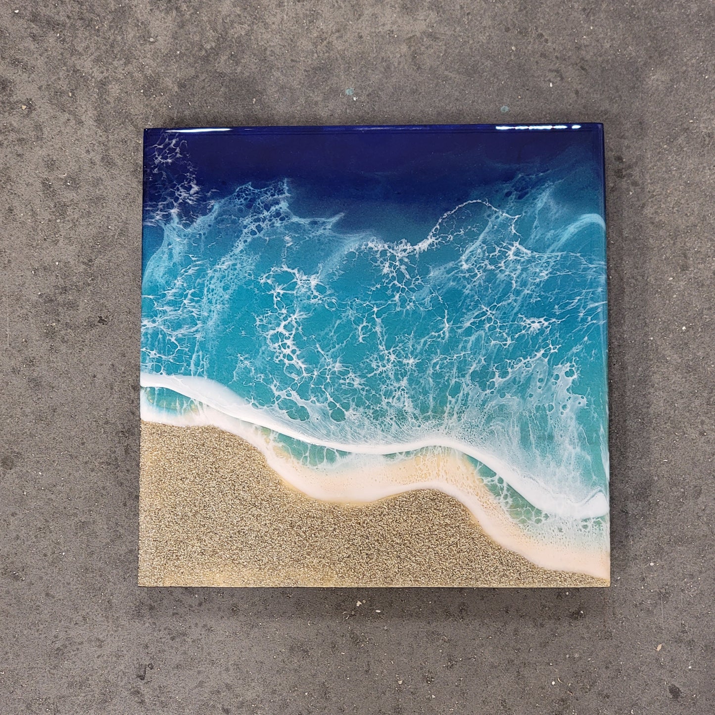 Beach Decor Wall Art #1 - Epoxy Resin Beach Decor