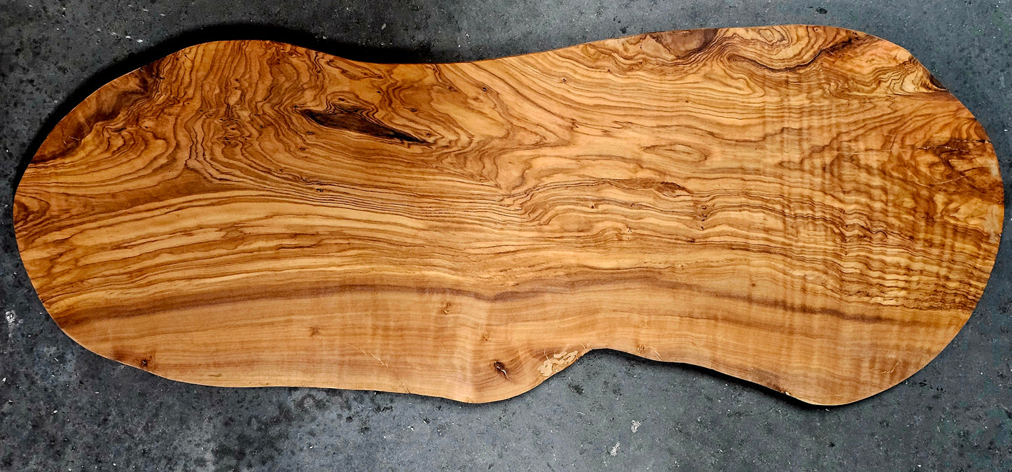 Olivewood Cutting Board Cheese Serving Tray - Custom Engraved Olive Wood Boards