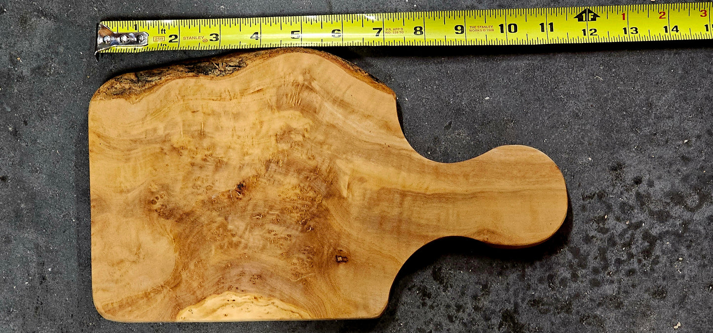 Olivewood Cutting Board Cheese Serving Tray - Custom Engraved Olive Wood Boards