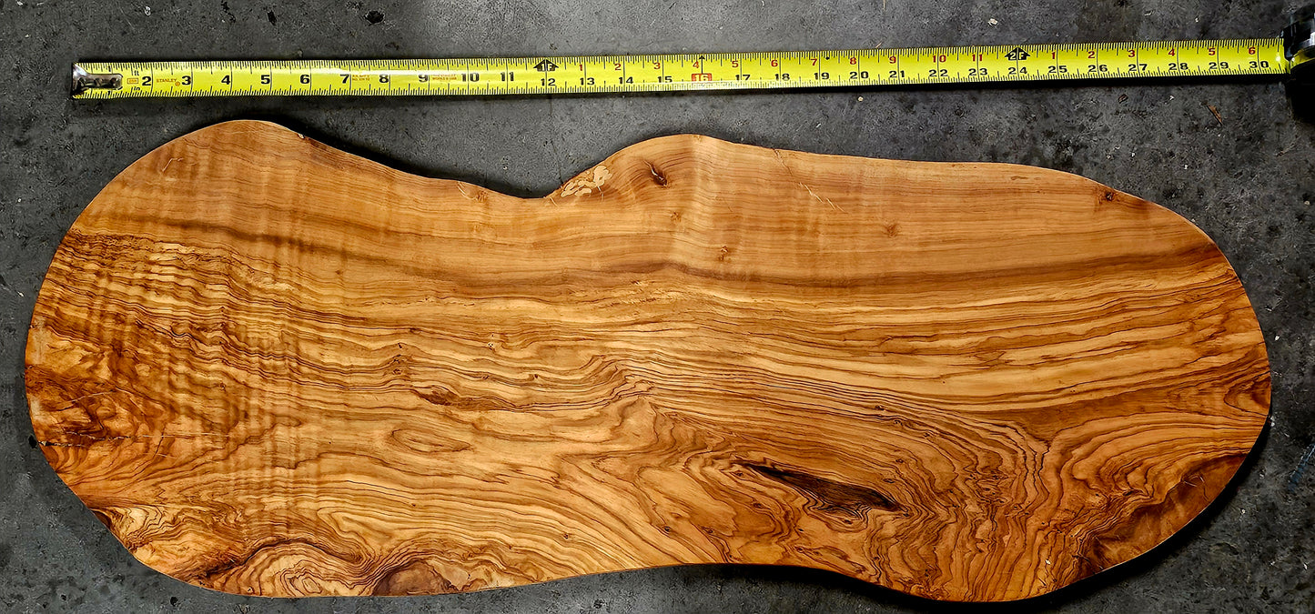 Olivewood Cutting Board Cheese Serving Tray - Custom Engraved Olive Wood Boards