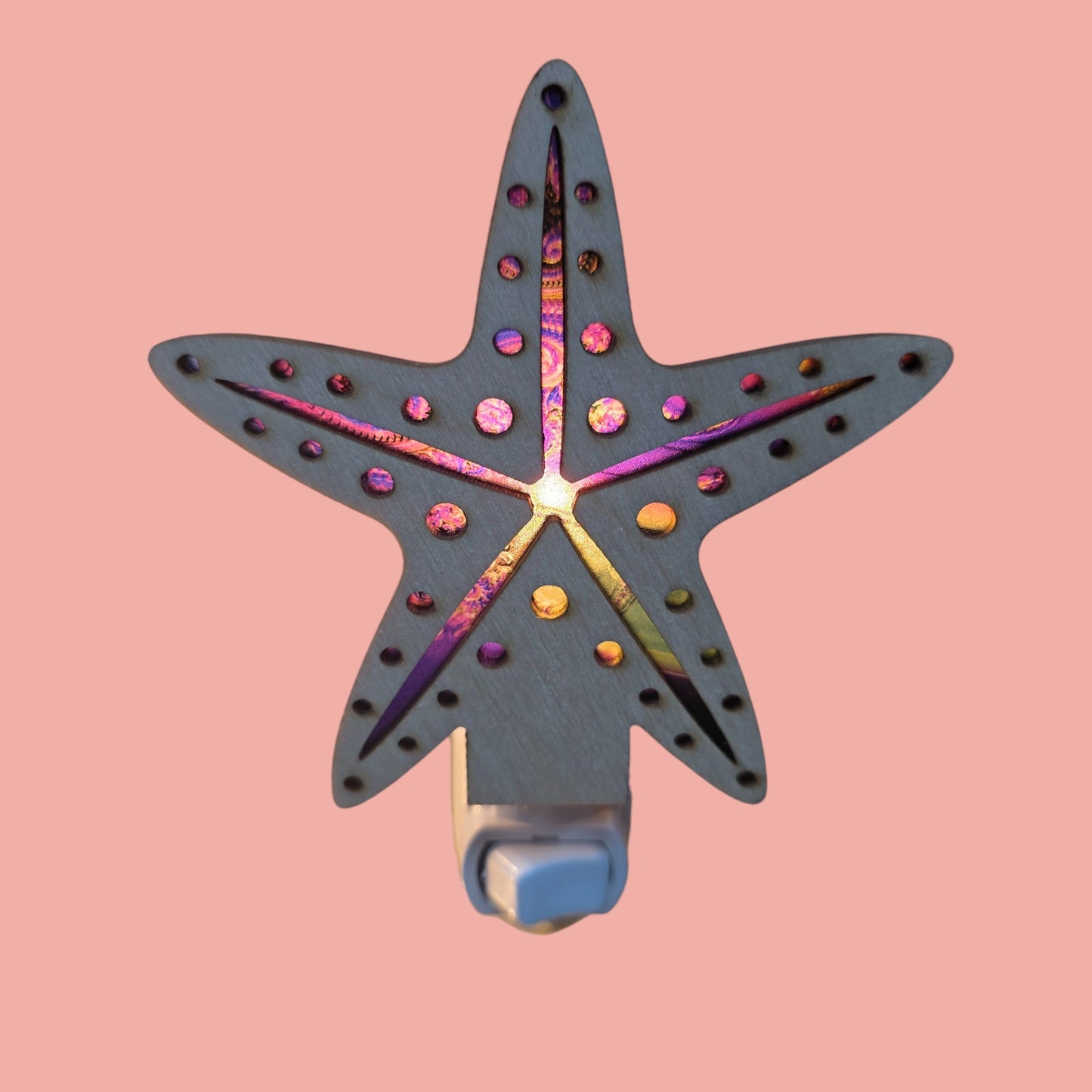 Starfish LED Nightlight - Tropical Coastal Beach Decor Night Light