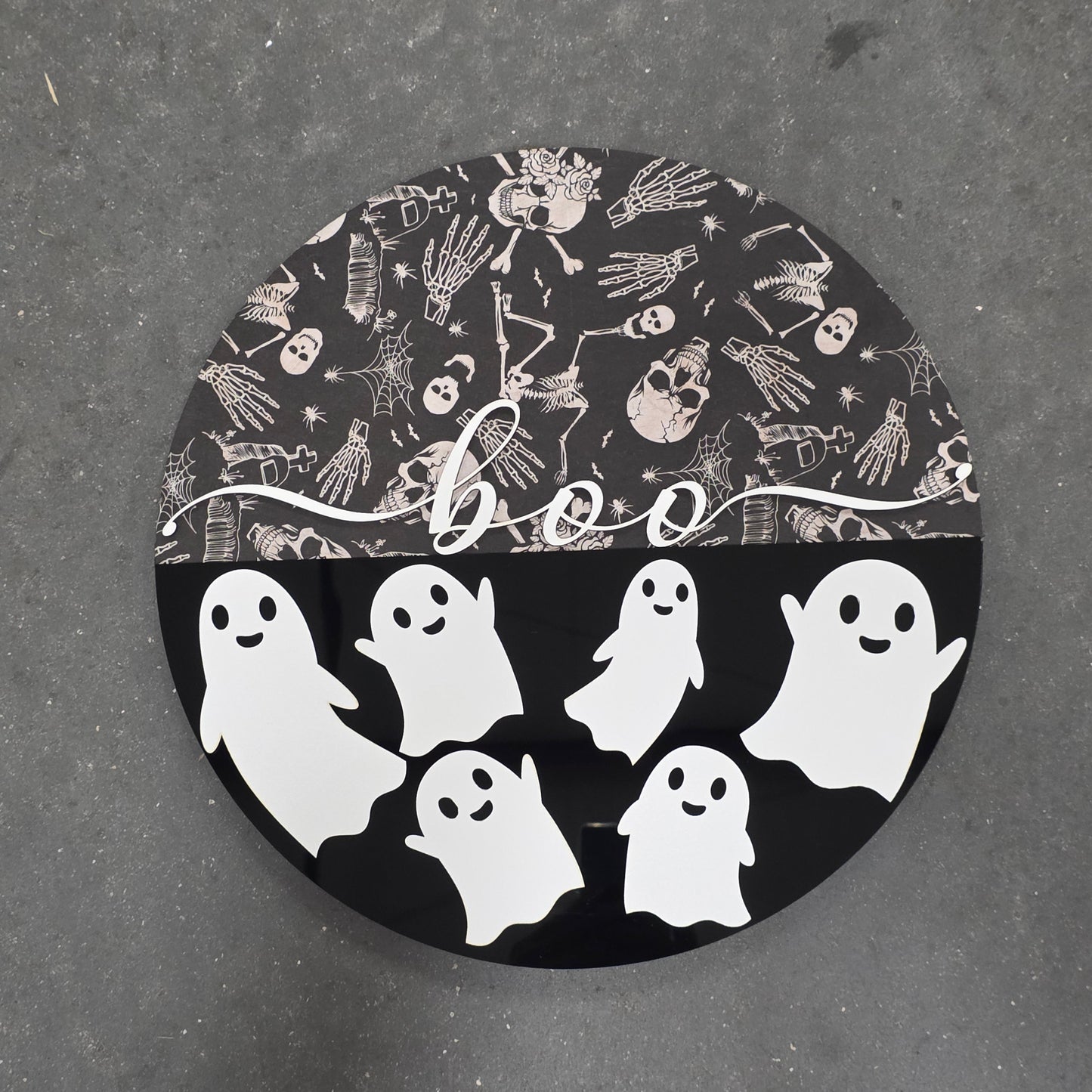 Boo Sign - Halloween Wood Signs