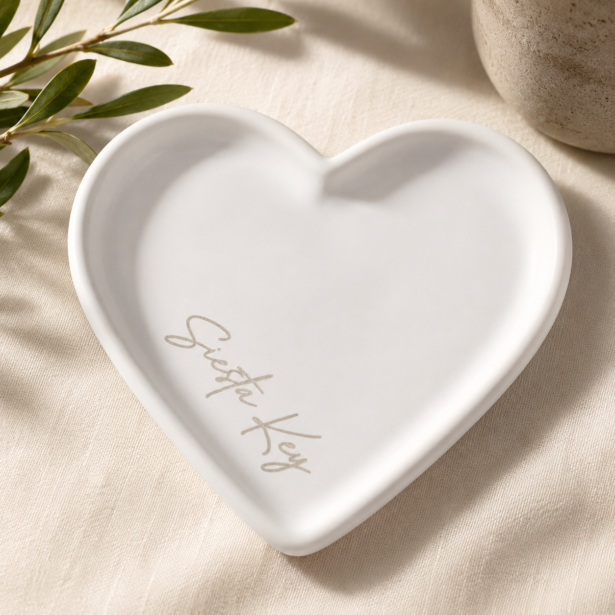 Heart Shaped Jewelry Tray Large - Luxe Collection