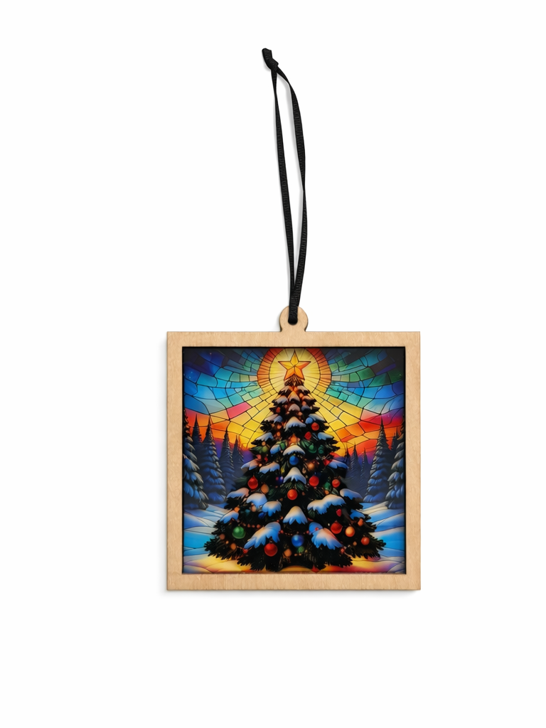 Christmas Tree Holiday Ornament & Christmas Suncatcher (Wholesale)