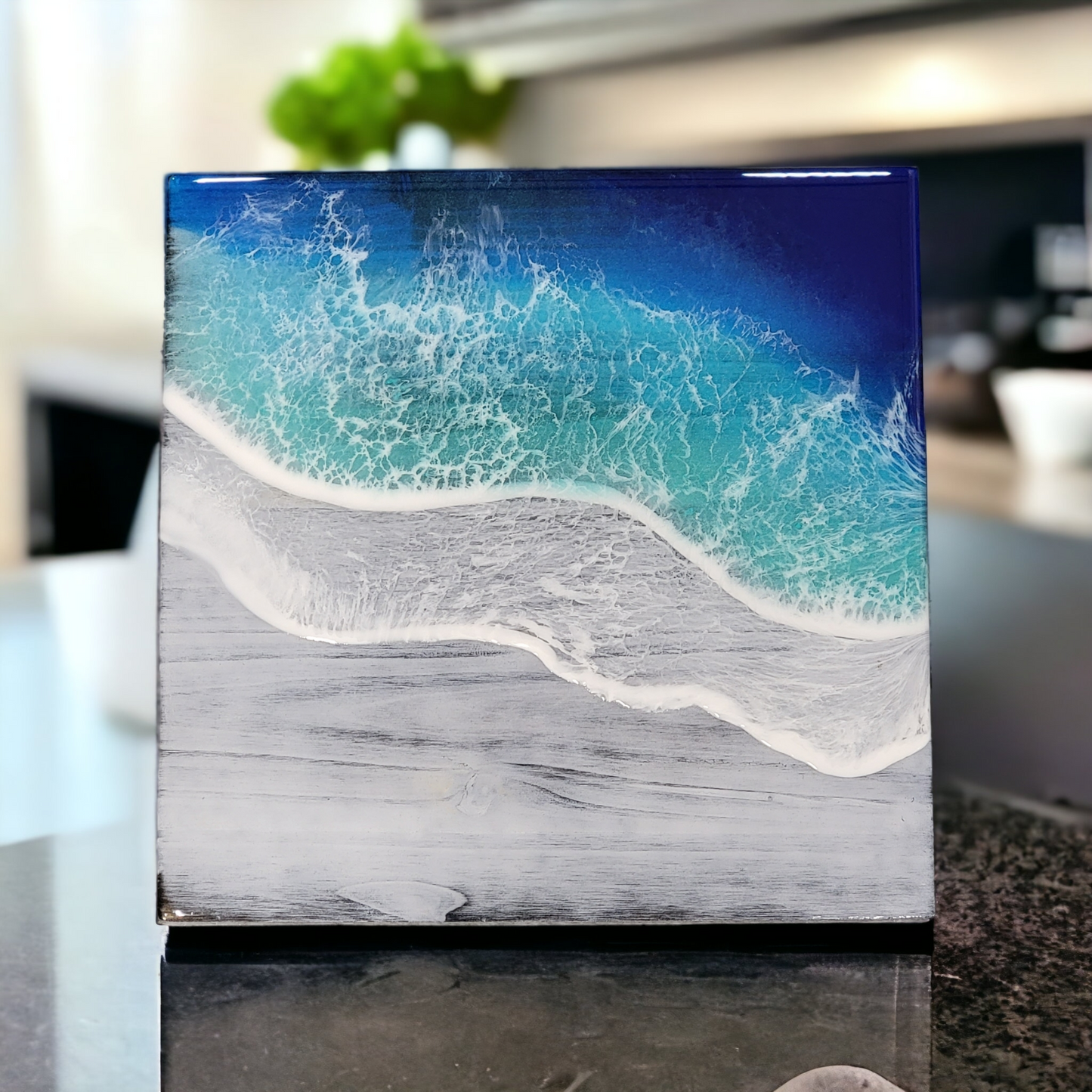 Beach Decor Wall Art #4 - Epoxy Resin Beach Decor