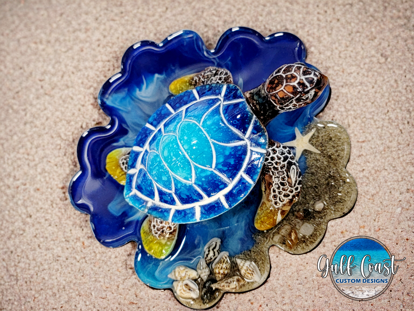 Turtle on the Shore Decor & Ornaments