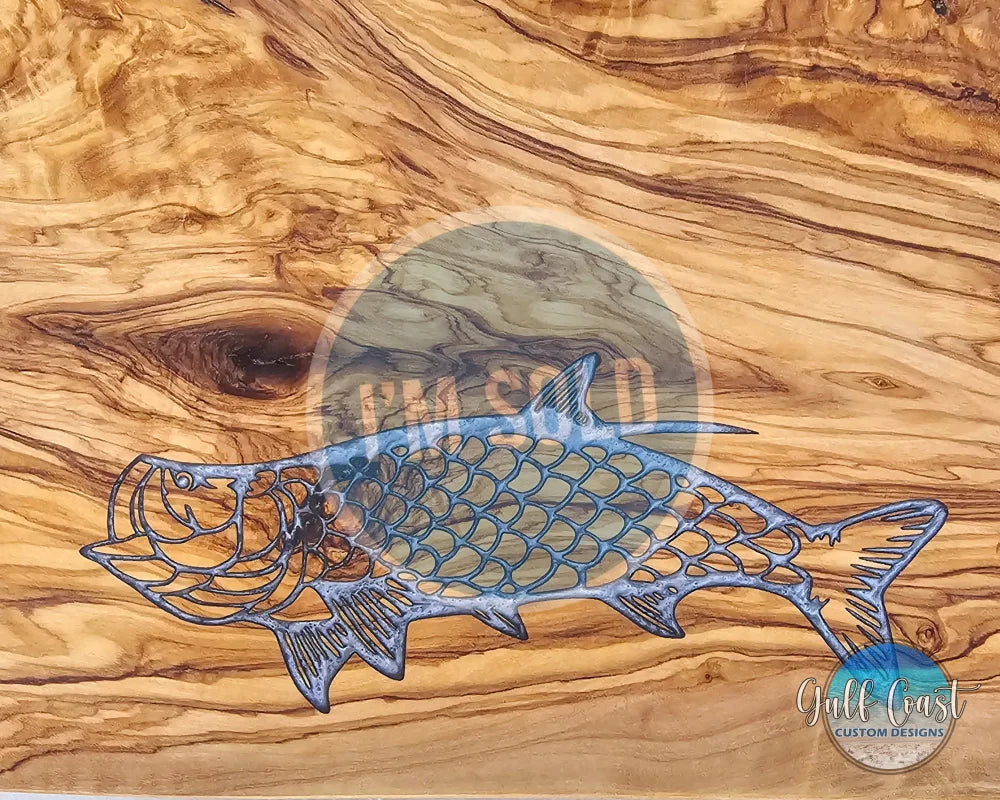 Olivewood Cutting Board + Juice Groove Serving Tray with TARPON resin inlay cutting board