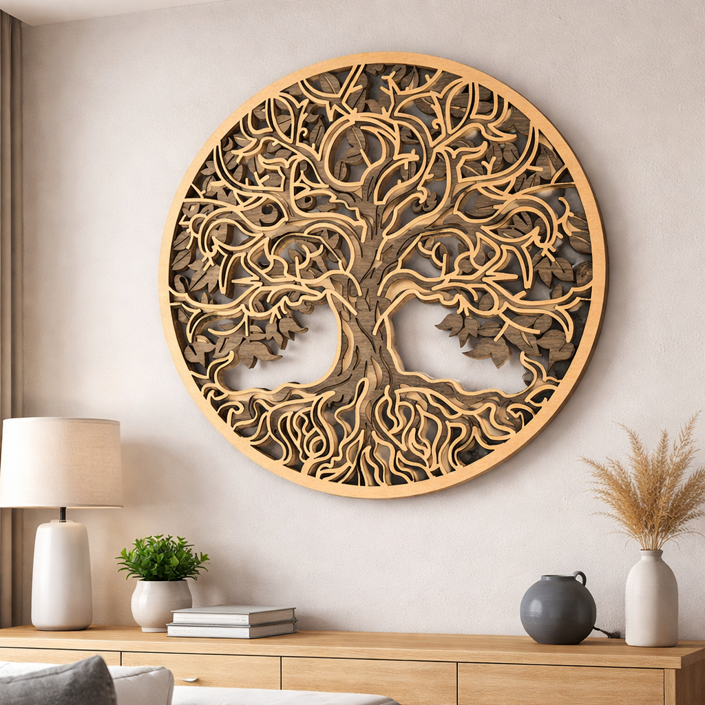Tree of Life Multi-layer Wall Art (Wholesale)