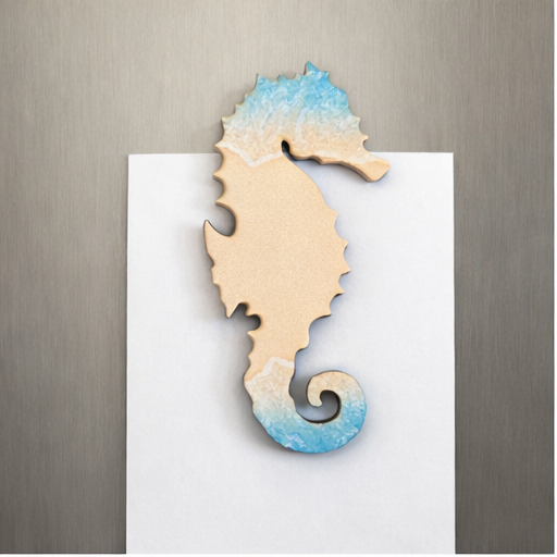 Seahorse Coastal Magnet - Name Drop Available (Wholesale)