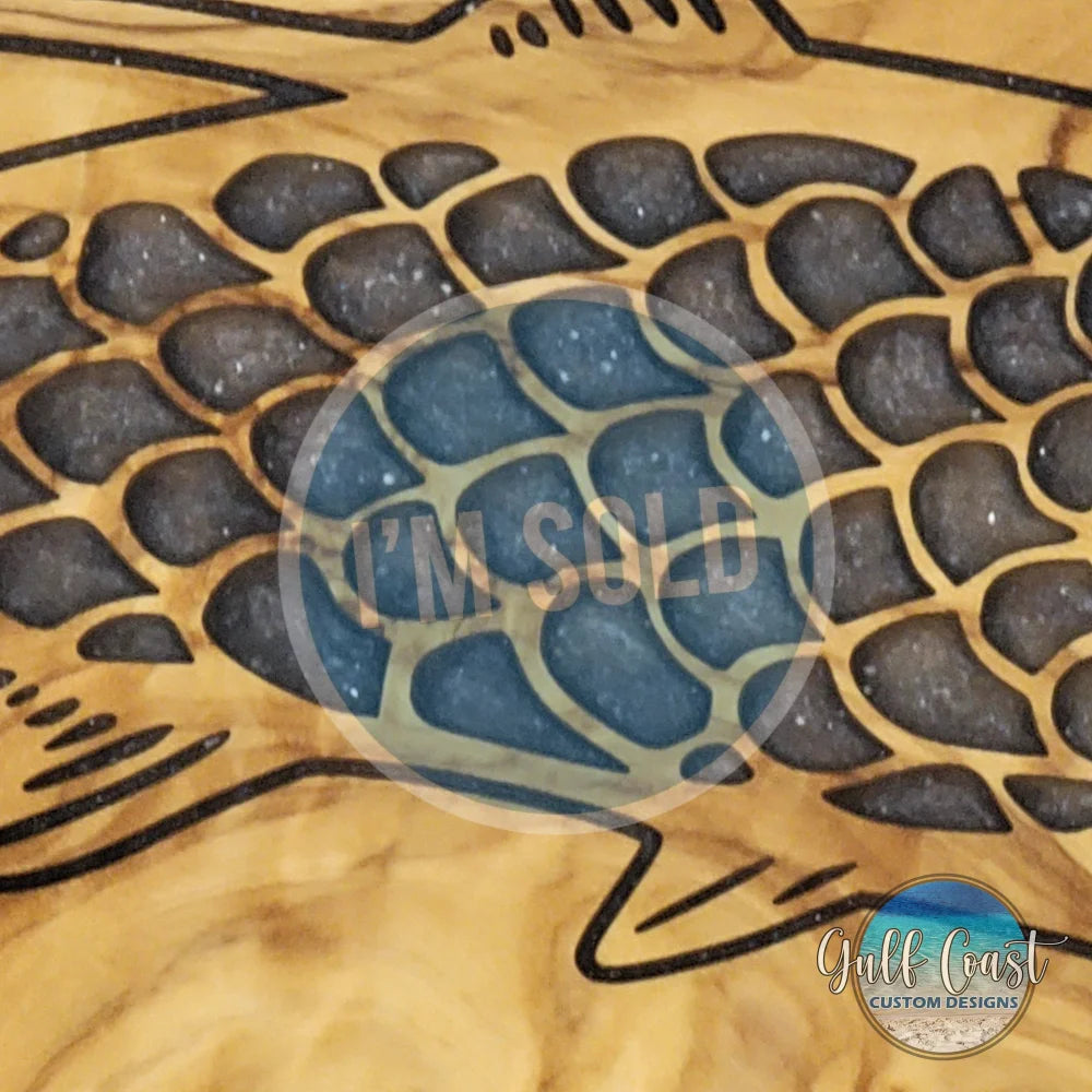 Tarpon Olivewood Limited Edition Moon Dust Inlay Charcuterie Board cutting boards
