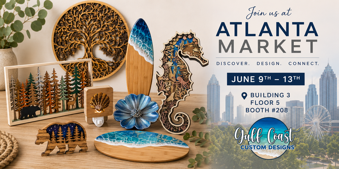 Gulf Coast Custom Designs Debuts New LUXE product line at Atlanta Market