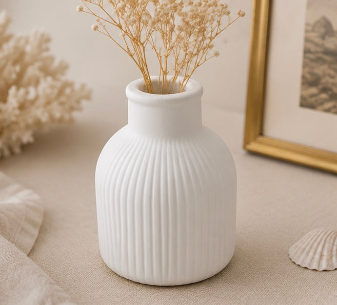 Ripple Coast Collection - Ribbed Home Decor Pieces Luxe Tabletop