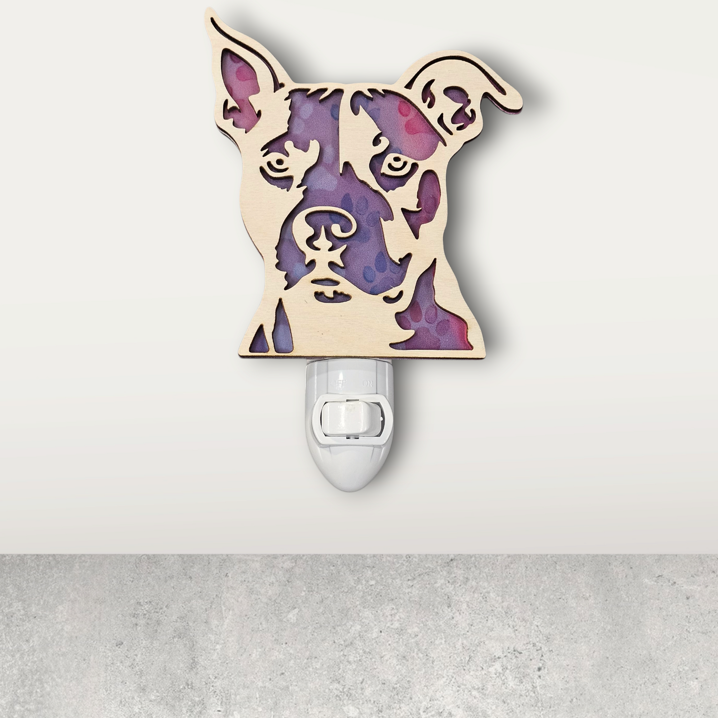 Dog Breed LED Nightlights (Select your breed) | Dog Lovers Home Decor Gifts