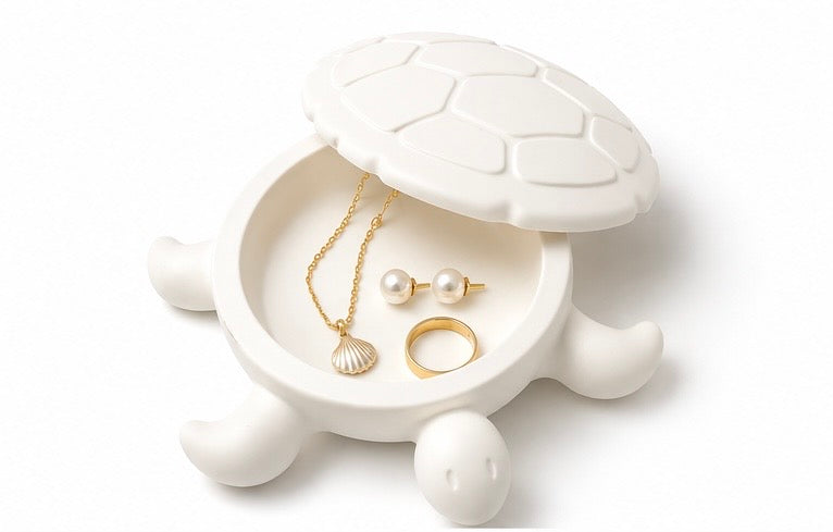 Coastal Keepsake Turtle - Trinket Dish Luxe