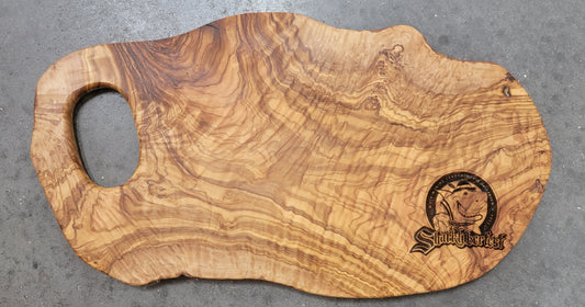Sharktoberfest Olivewood Charcuterie Board Benefitting Mote Marine - Limited Edition Serving Trays
