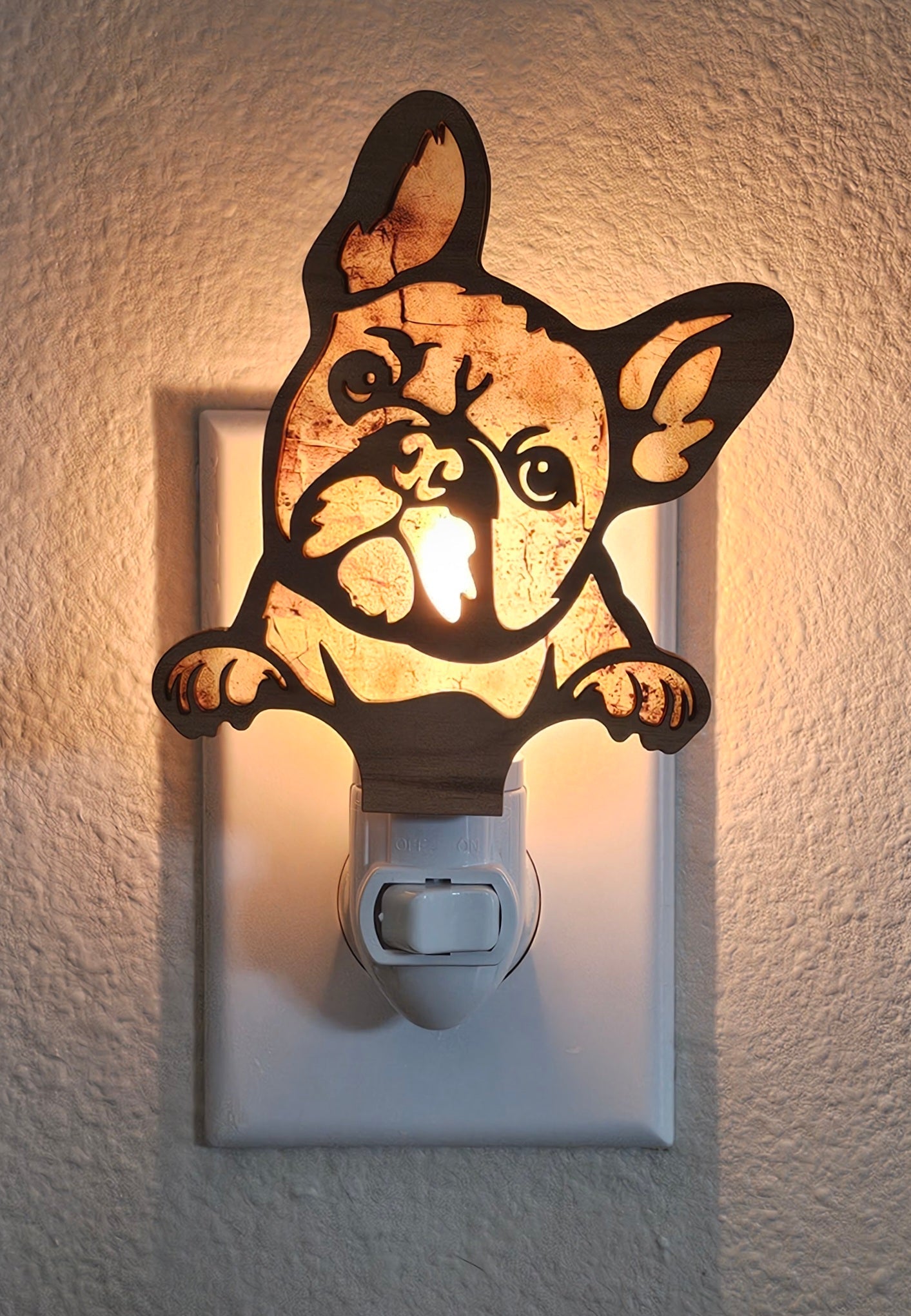 Gulf Coast Custom Designs French Bulldog Night Light