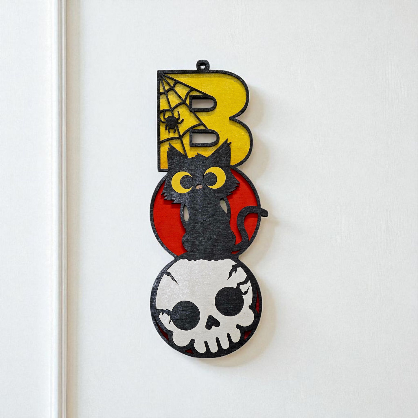 Halloween BOO Hanging Sign
