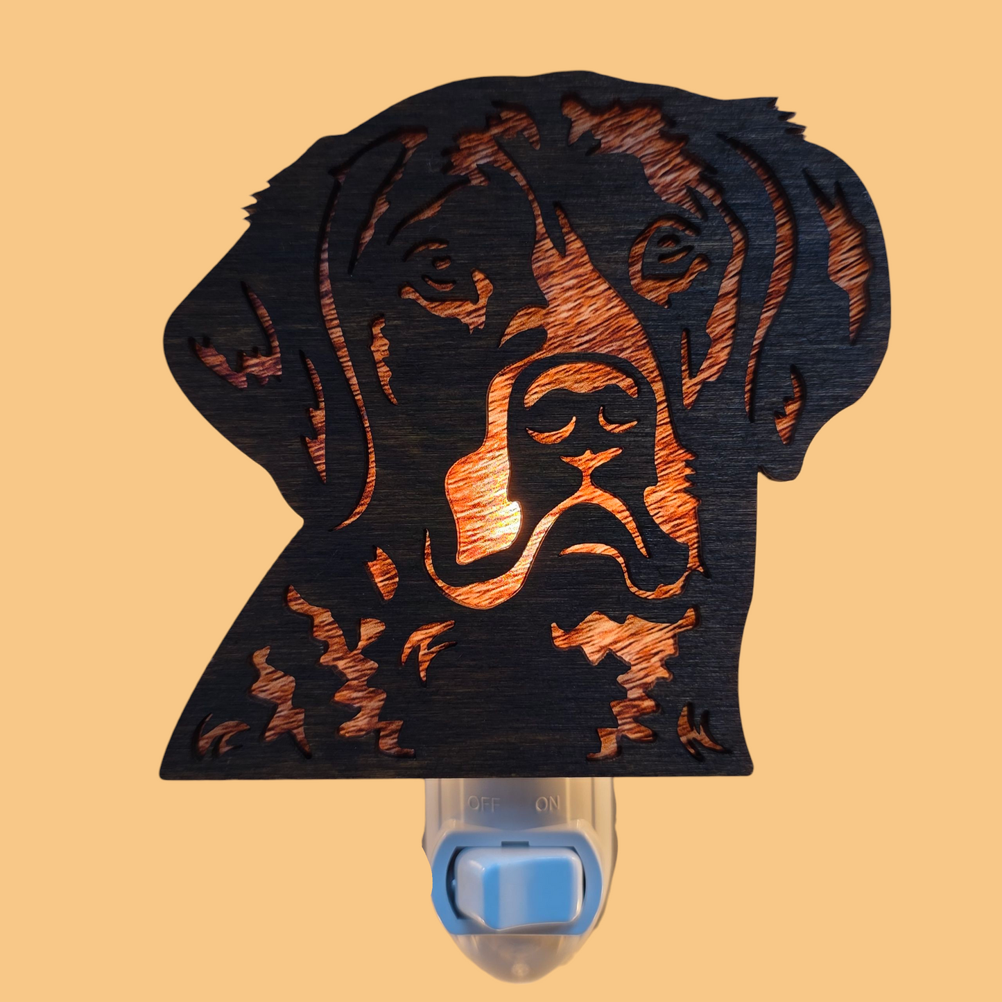 Chesapeake Bay Retriever Wood LED Nightlight – Chessie Night Light