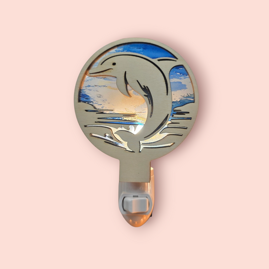 Dolphin LED Tropical Coastal Night Light (Wholesale)