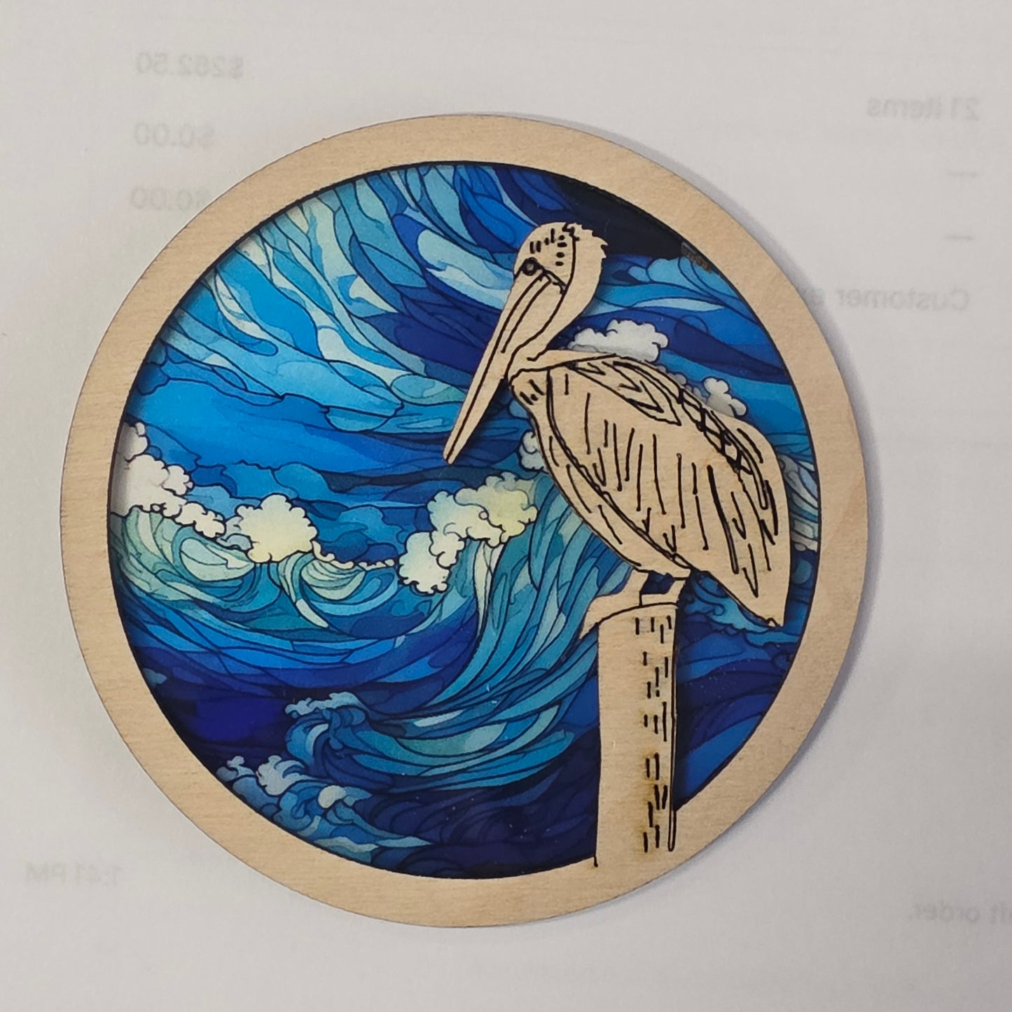Pelican Magnet - Coastal Themed Magnet (Wholesale)