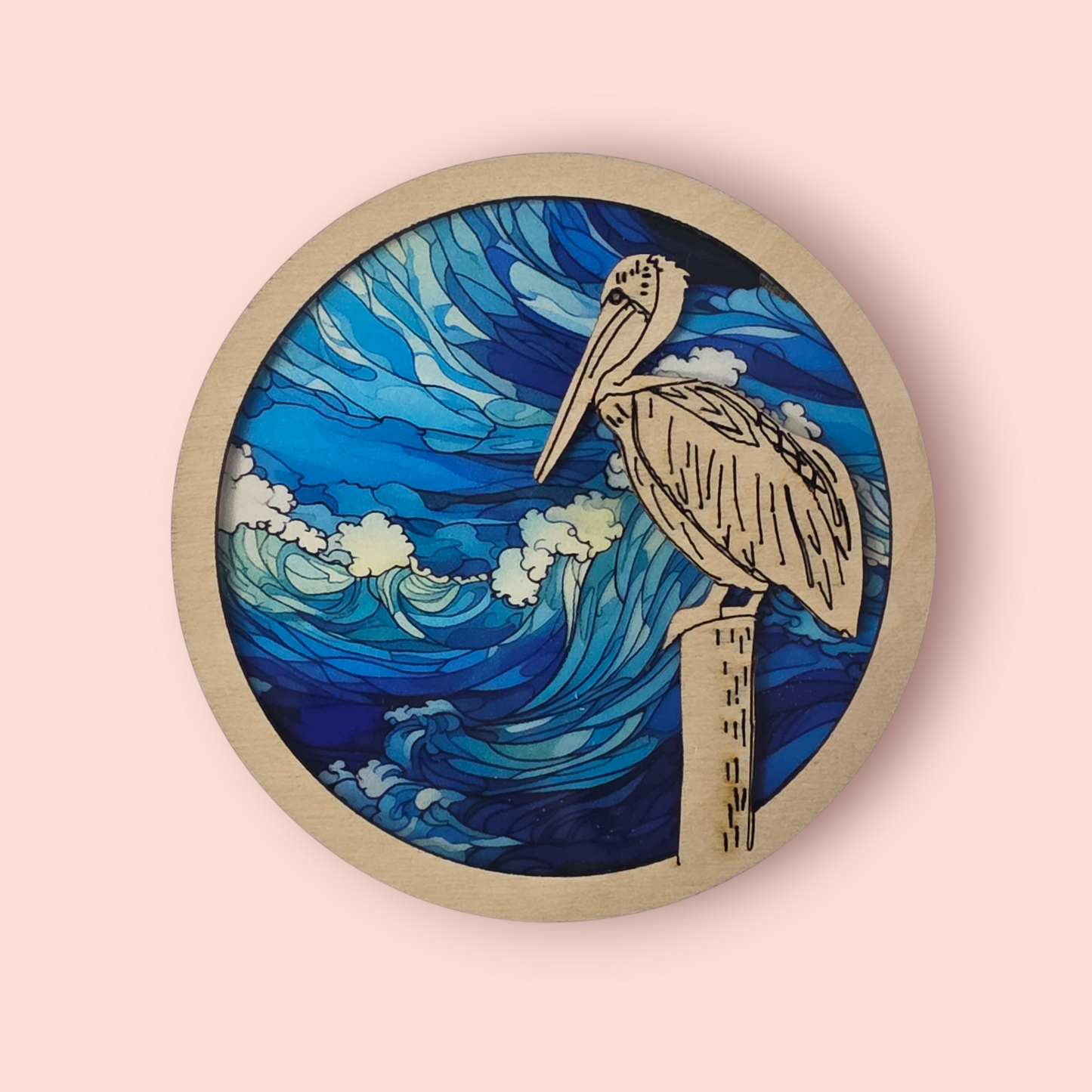 Pelican Magnet - Coastal Themed Magnet (Wholesale)