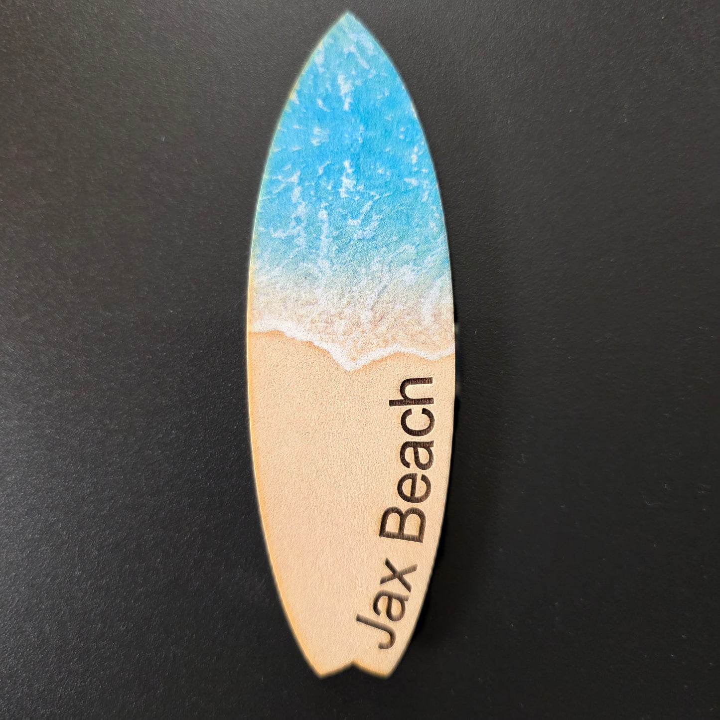 Surfboard Coastal Magnet - Name Drop Available (Wholesale)