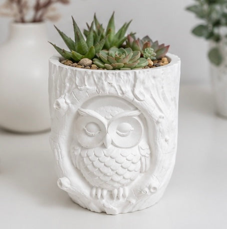 Nestled Owl Vessel