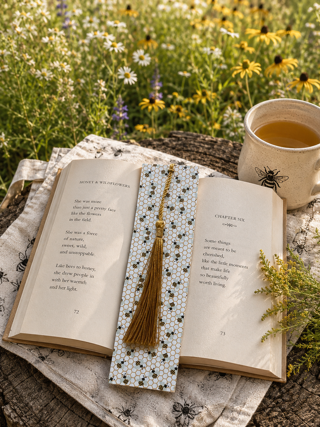 Honey Bees Bookmark