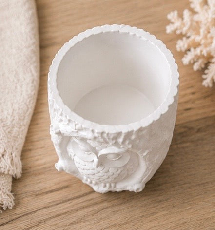 Nestled Owl Vessel