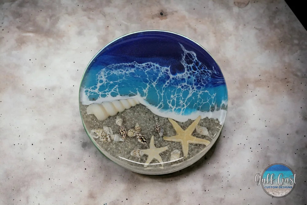 3D Beach Ornament - Beach Decor - Shell Starfish Beach Ornaments Holiday Ornaments