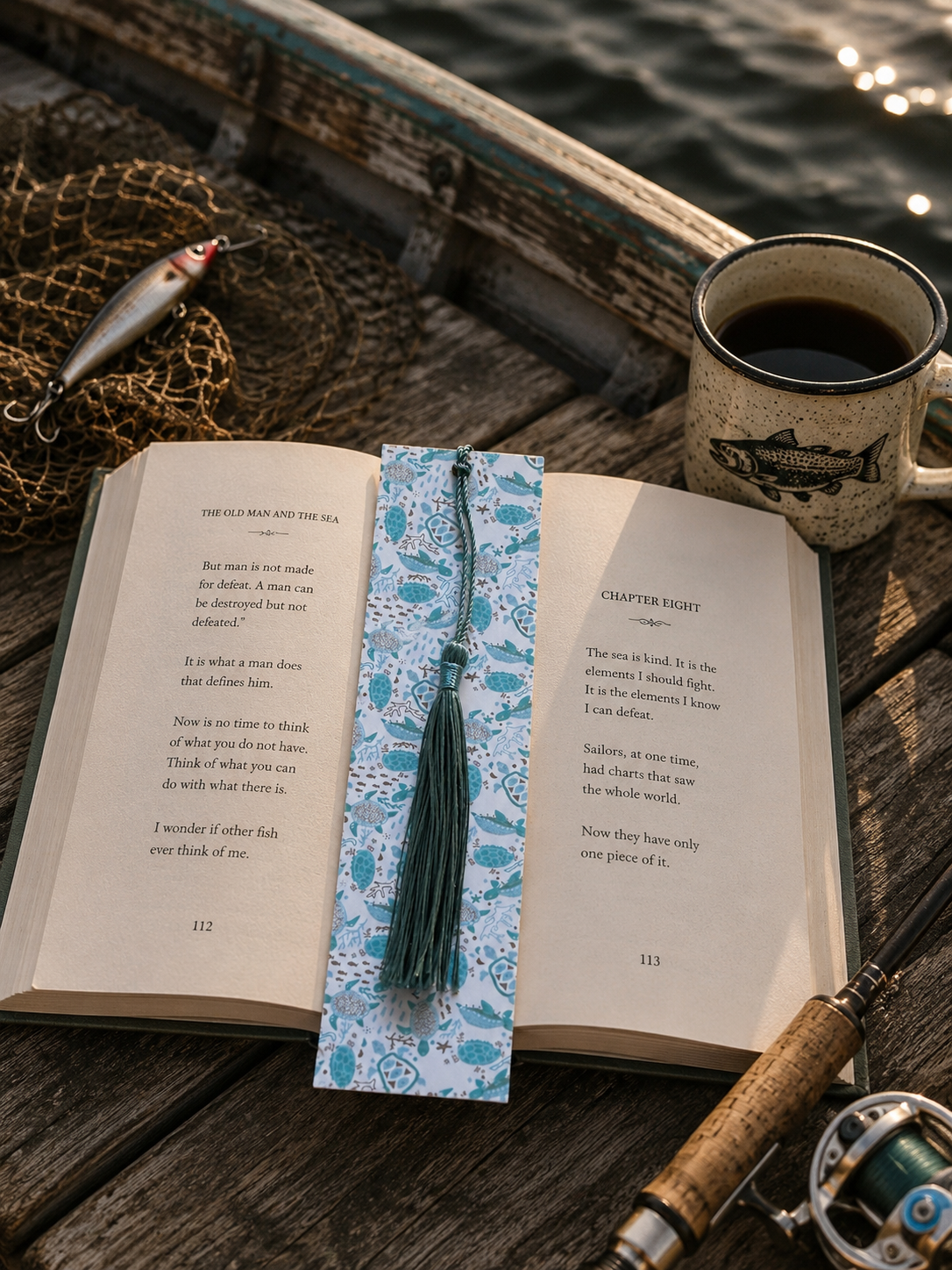 Turtles Coastal Bookmark