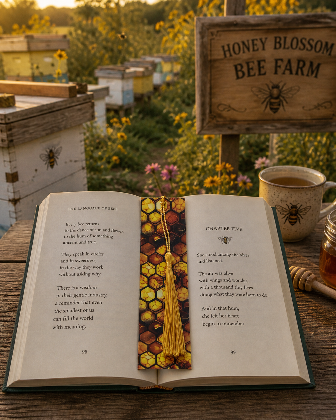 Honeycomb Bookmark