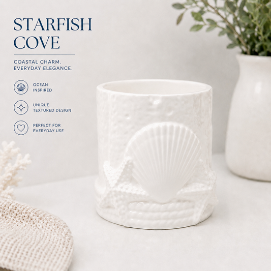 Starfish Cove Cup Starfish Vase Candle Vessel