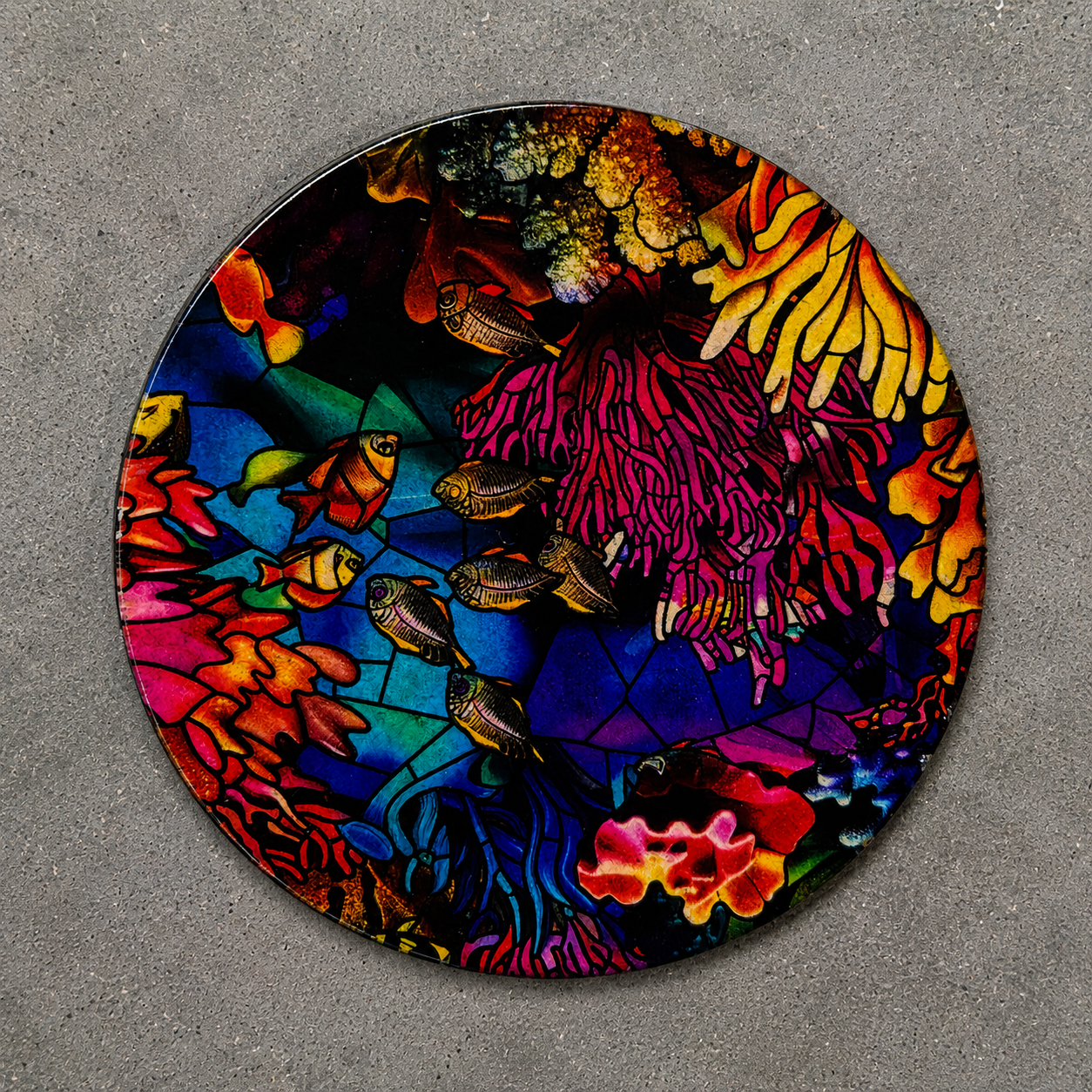 Under the Sea Coral Coasters (Set of 4)