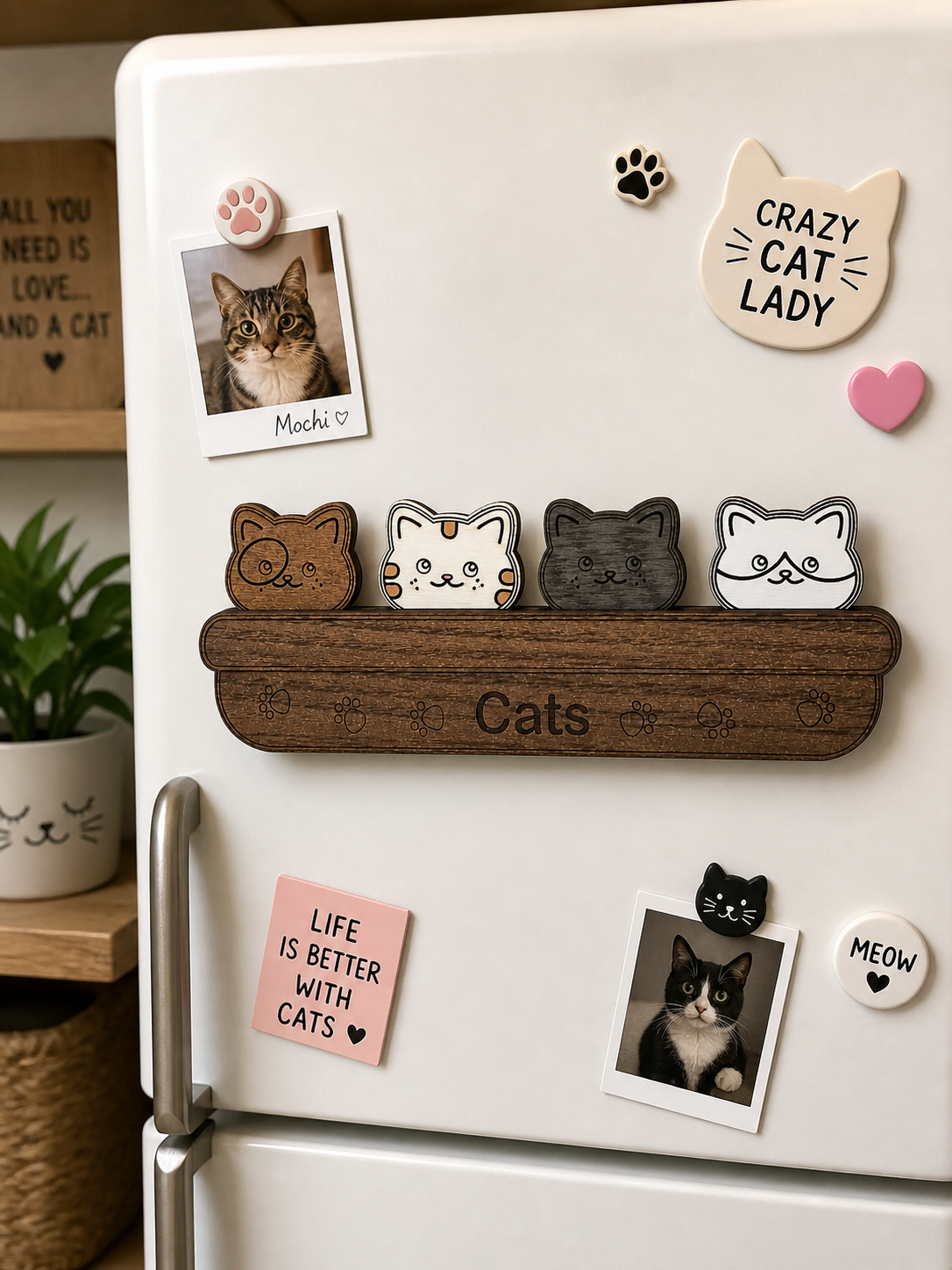Cats Favorite Place - Nestled Magnet Set (Wholesale)