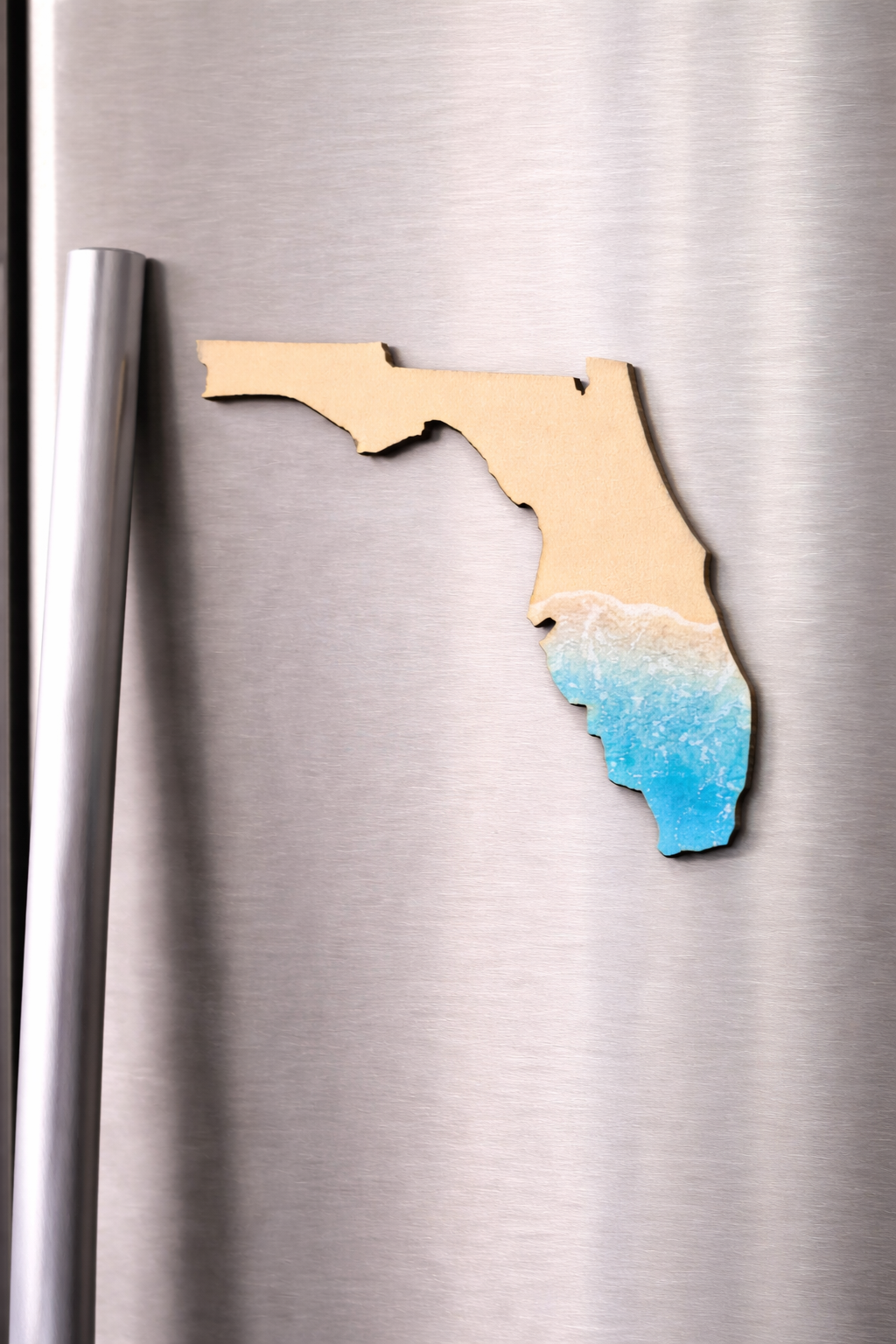 Florida Shaped Coastal Magnet - Name Drop Available (Wholesale)