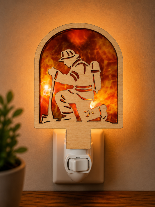 Firefighter LED Night Light