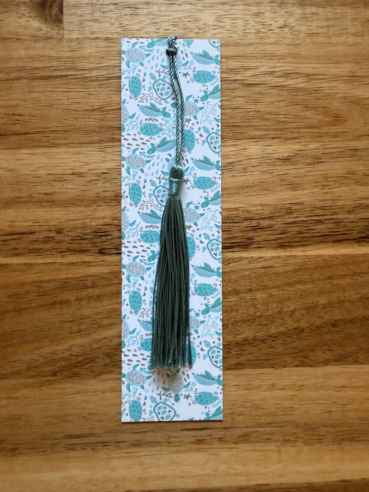 Turtles Coastal Bookmark