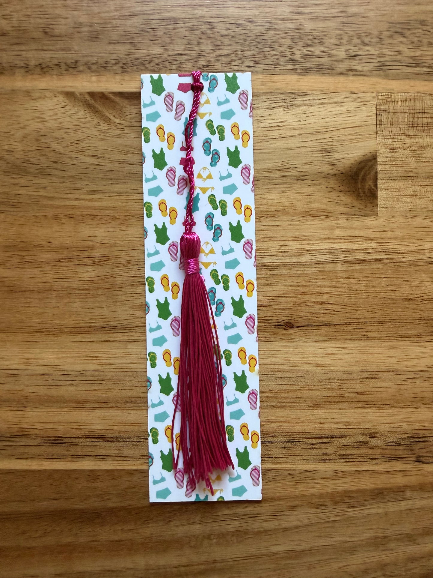 Swimsuits & Flip Flops Coastal Bookmark