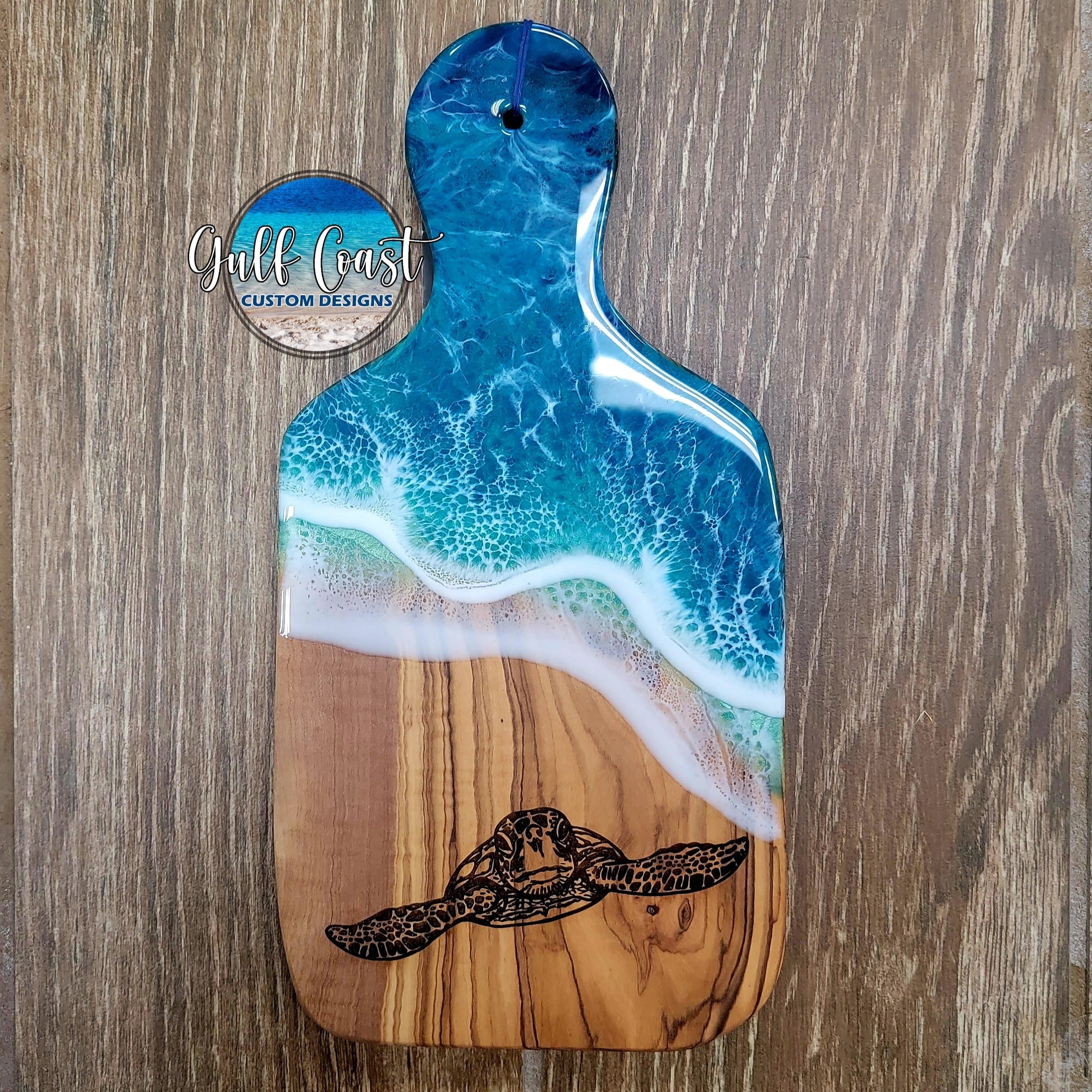 Handcrafted Wooden Drink Coasters, Handmade Epoxy Resin Art,Gift