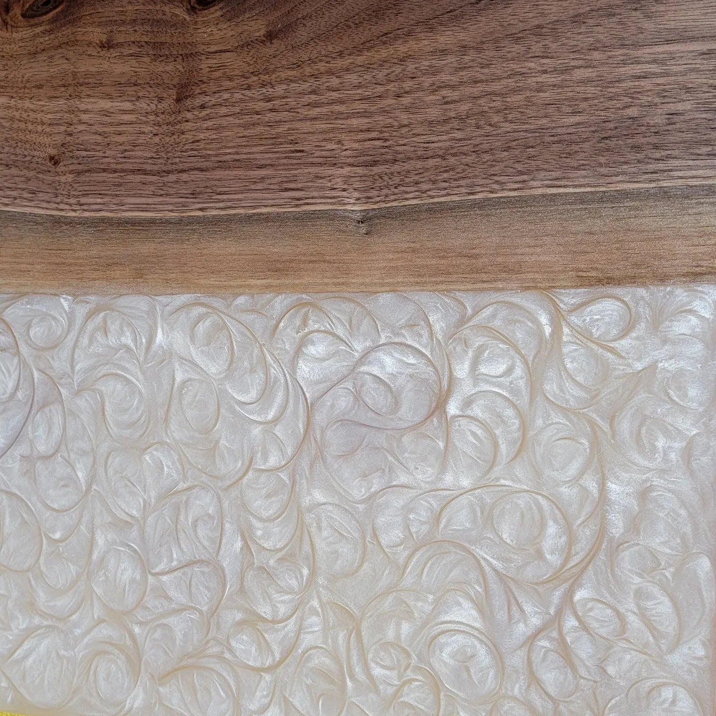 ’Star Struck’ Starfish Charcuterie Serving Tray Walnut Epoxy Board 12’’ X 16’’ Decorative Trays
