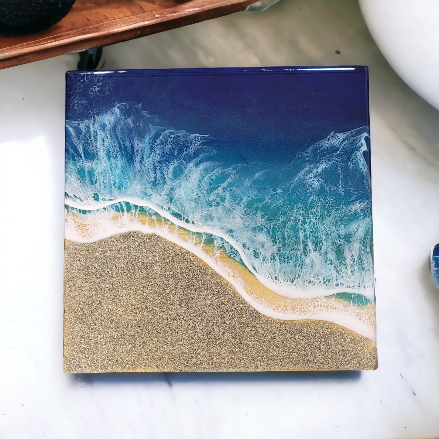 Sarasota Epoxy Art Class (Choose your day & time) - Olivewood Charcuterie Epoxy Resin Class