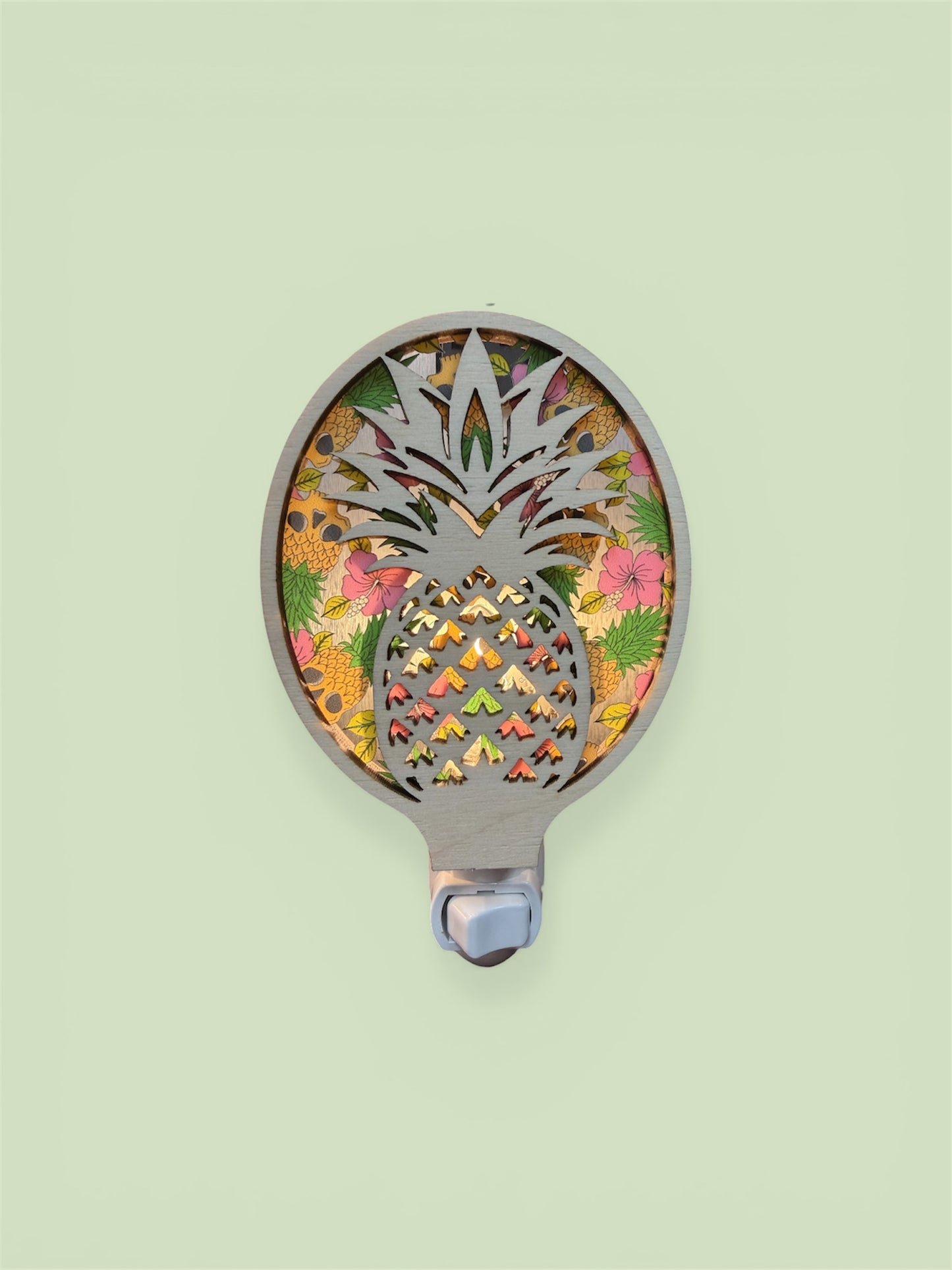 Pineapple Tropical LED Nightlight Coastal Night Light