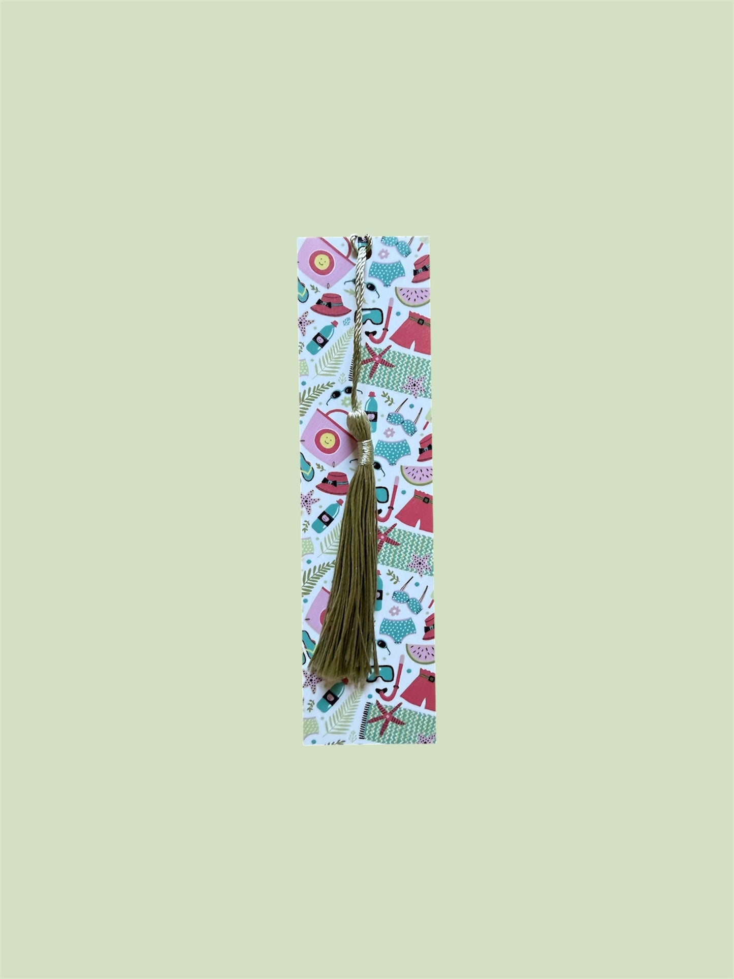 Beachy Coastal Bookmark