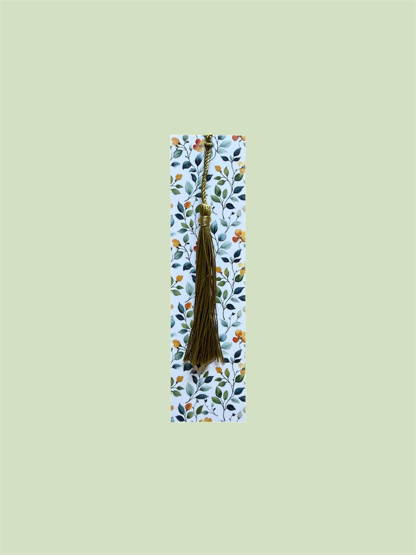 Yellow Vines Bookmark