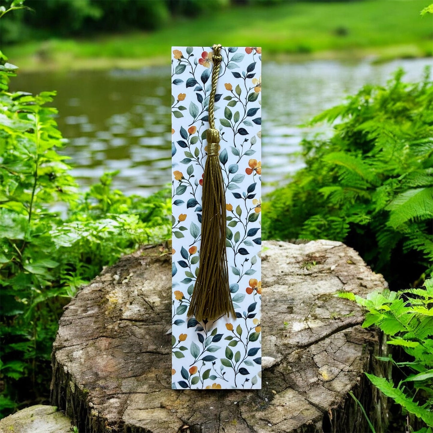 Yellow Vines Bookmark