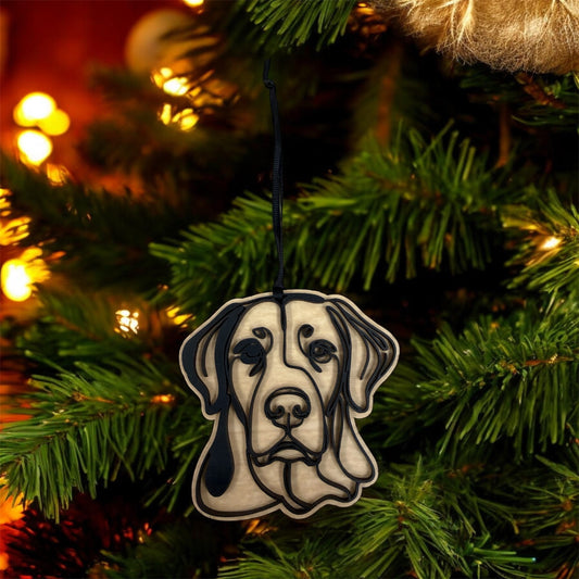 Dog Multilayer Holiday Ornament (Wholesale)