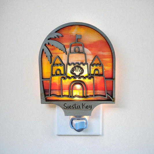 Siesta Key Sandcastle LED Nightlight