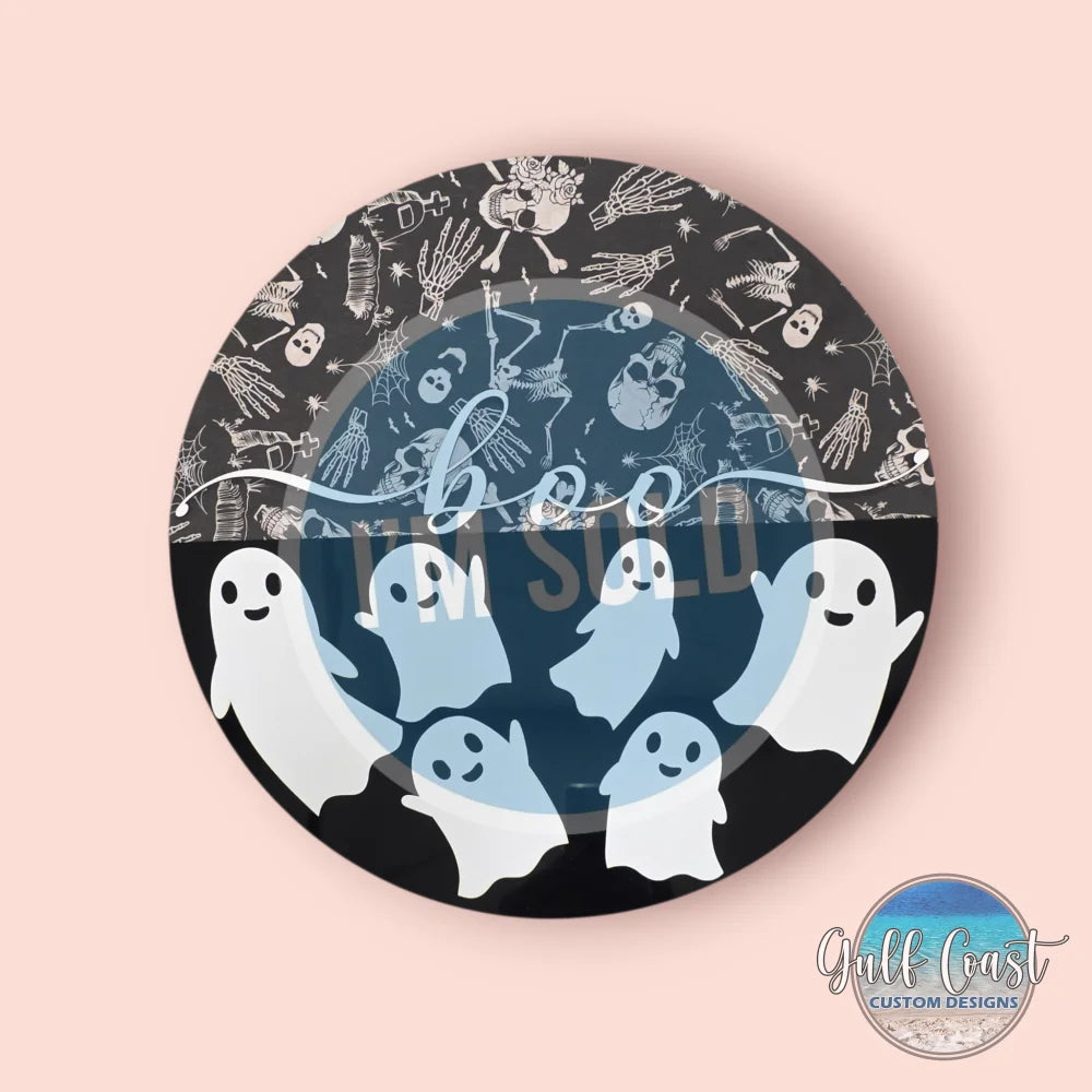 Boo Sign - Halloween Wood Signs